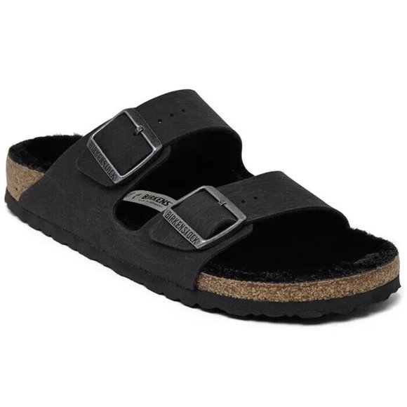 BIRKENSTOCK Women's Arizona Big Backle Fur Sandals- EU 36 / US 5.5, NEW - Picture 1 of 13
